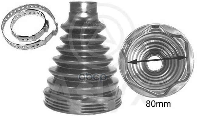 

Пыльник Шруса Ford-Landrover-Vag Ford Focus Ii-Cmax I(2005>2011)-Kuga I(2008>2013) ASLYX