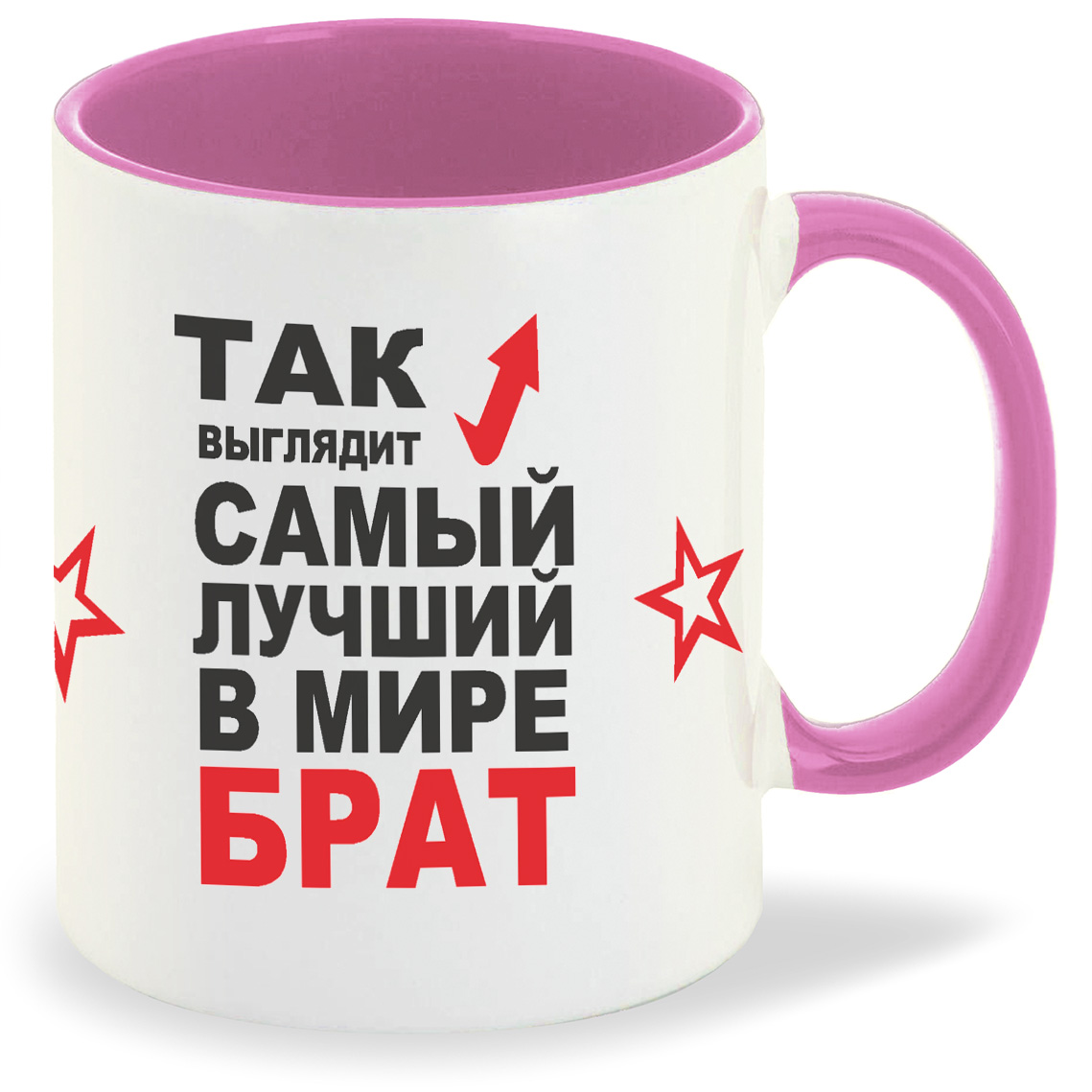 

Кружка CoolPodarok Так выглядит самый лучший в мире брат, Так выглядит самый лучший в мире брат