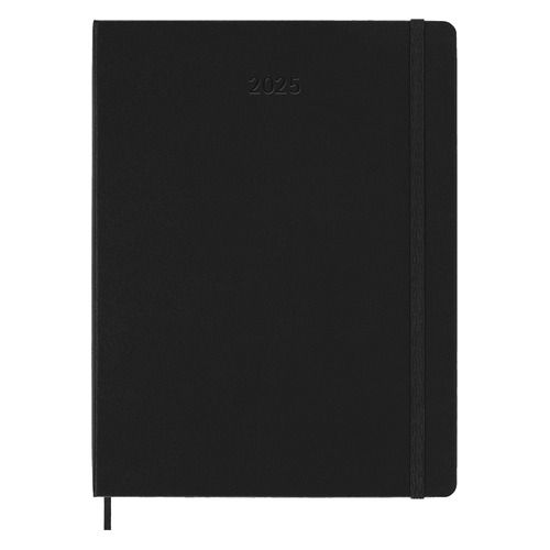 Еженедельник Moleskine Classic WKNT, датированный, 144стр, XL, черный