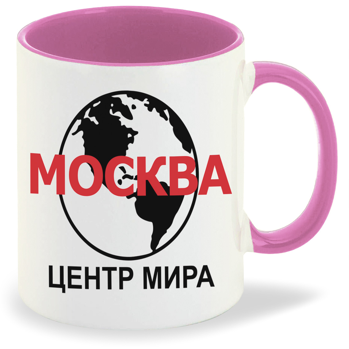 

Кружка CoolPodarok Москва центр мира, Москва центр мира