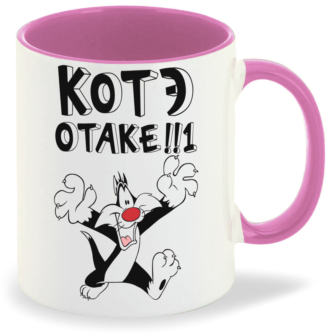 

Кружка CoolPodarok Котэ отаке, Котэ отаке