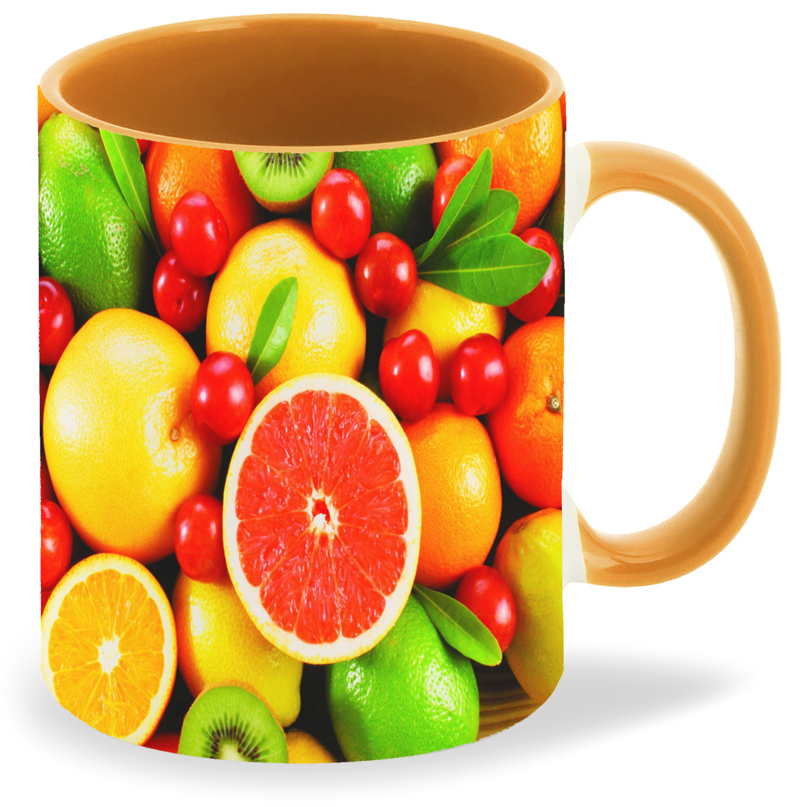 

Кружка CoolPodarok Фрукты, Фрукты