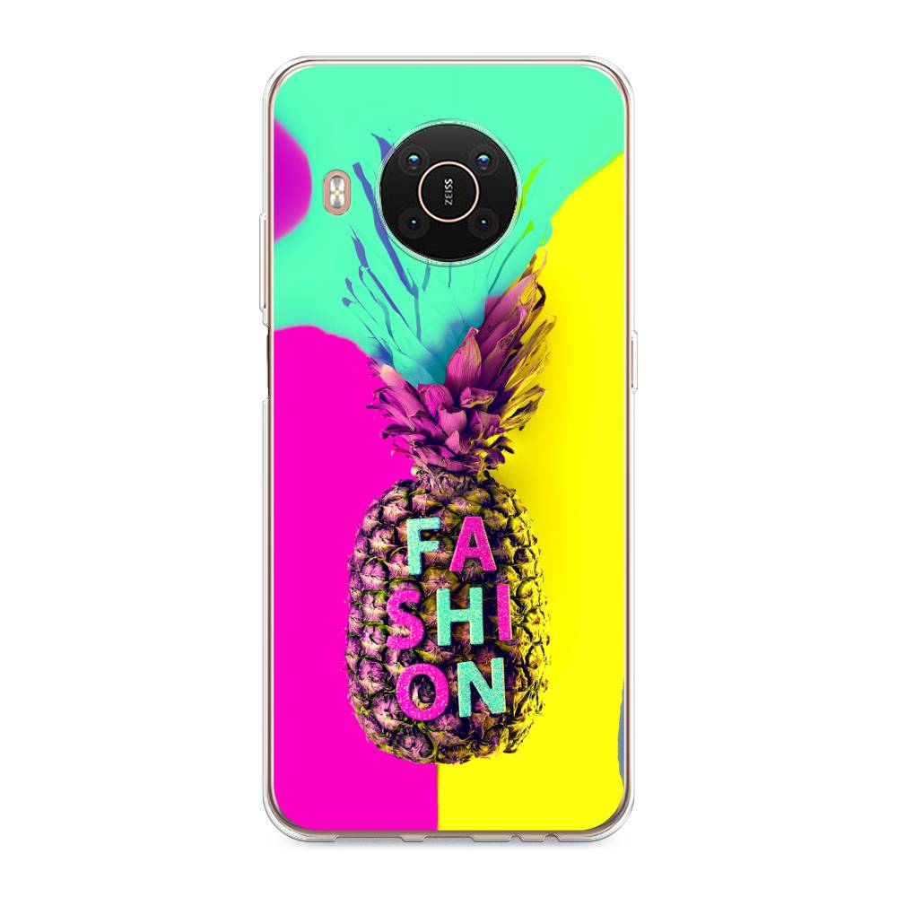 

Чехол Awog на Nokia X20 / Нокиа X20 "Кислотный ананас", Желтый;розовый;голубой, 124250-10