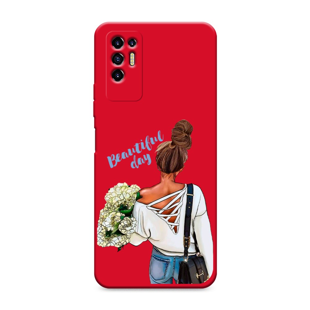 

Чехол Awog на Tecno Pova 2 "Beautiful day vector", Разноцветный, 300553-1