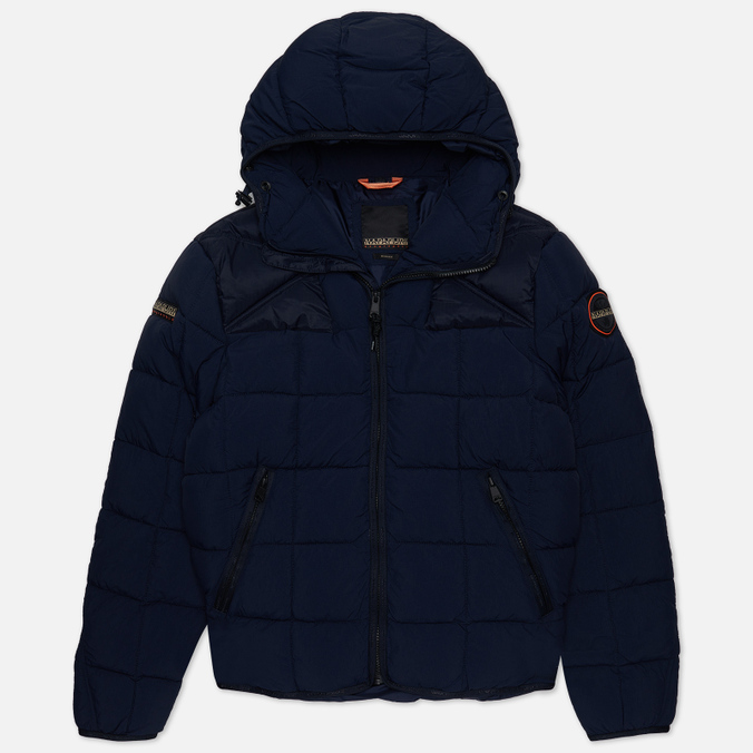 

Куртка мужская Napapijri NP0A4GOC176 синяя XL, NP0A4GOC176
