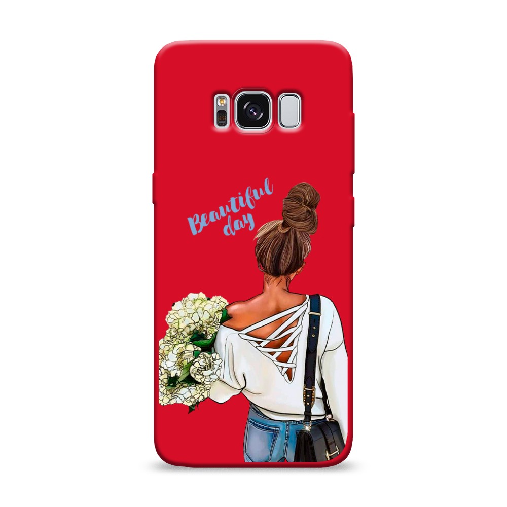 

Чехол Awog на Samsung Galaxy S8 "Beautiful day vector", Разноцветный, 24753-1