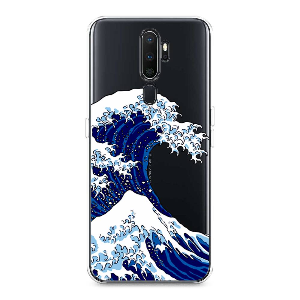 

Чехол Awog на Oppo A5/A9 2020 "Волна в Канагаве", Разноцветный, 251350-4