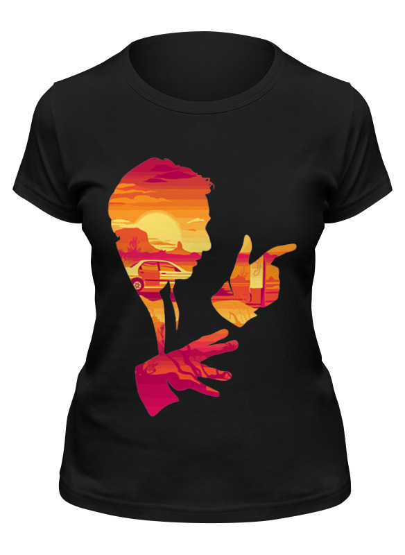 

Футболка женская Printio Сол гудман (better call saul) черная S, Черный, Сол гудман (better call saul)