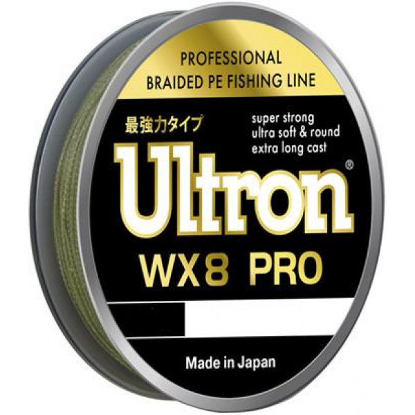 

Шнур Prontex Ultron WX8 0,16мм 100м зеленая, 00-00001570