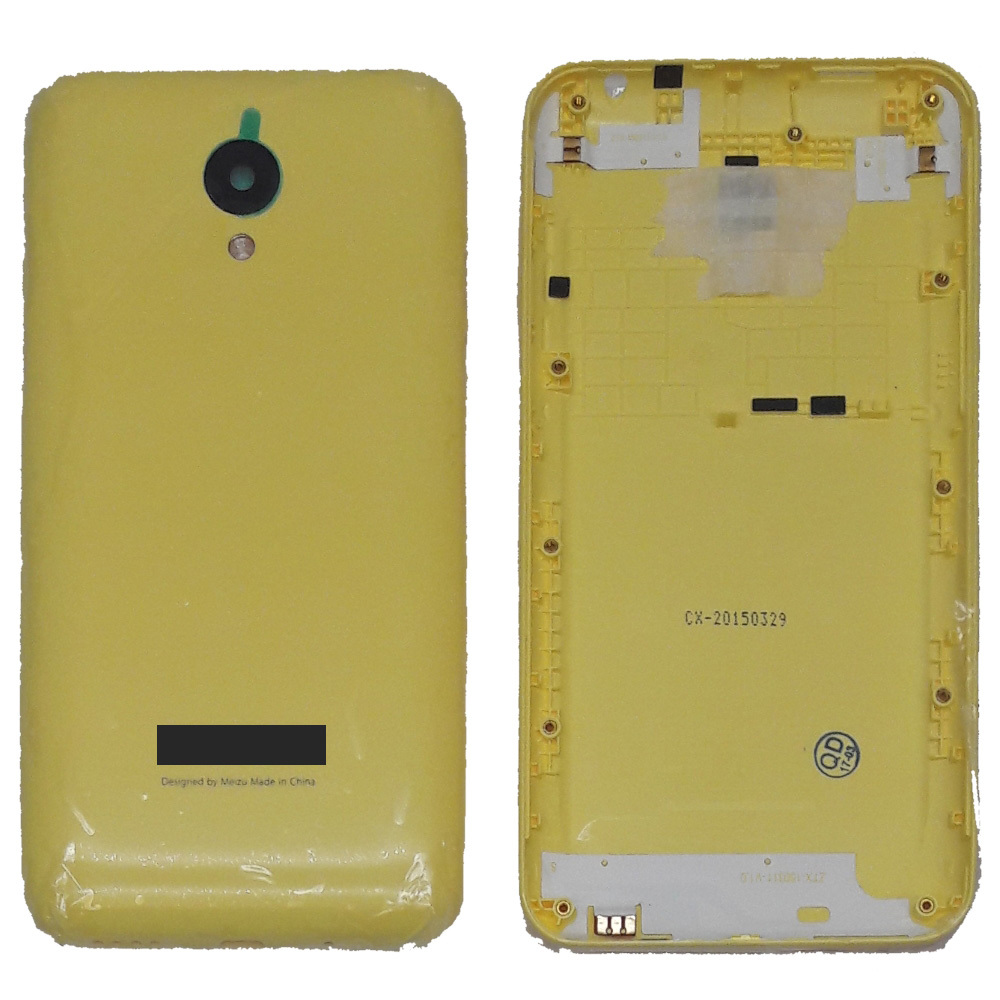 

Задняя крышка для Meizu M1 mini желтая