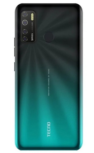 

Задняя крышка для TECNO Spark 6 Go green зеленая