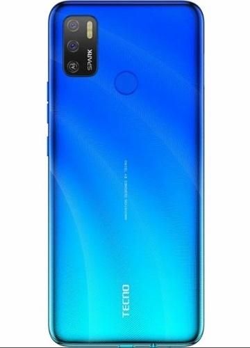 фото Задняя крышка для tecno spark 5 blue синяя