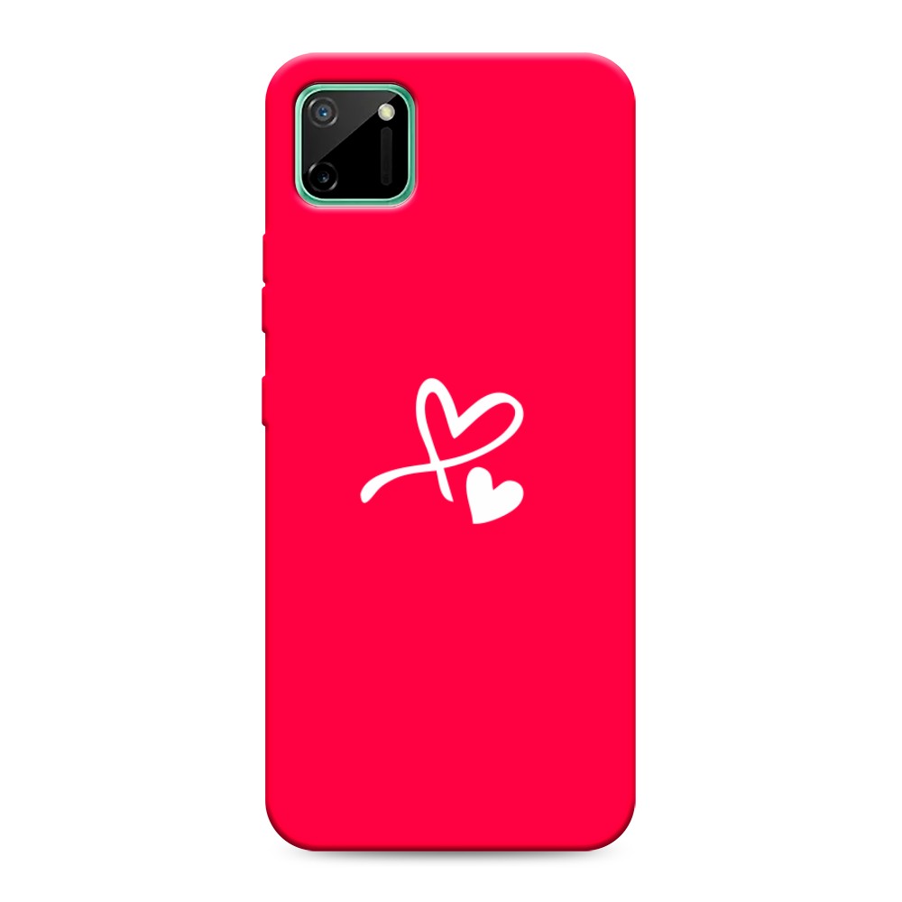 

Чехол Awog на Realme C11 2020 "Сердечко минимализм", Разноцветный, 253853-1