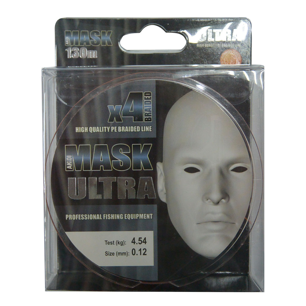 

Шнур Akkoi Mask Ultra X4-130m (orange) d0,12mm, 00-00017835