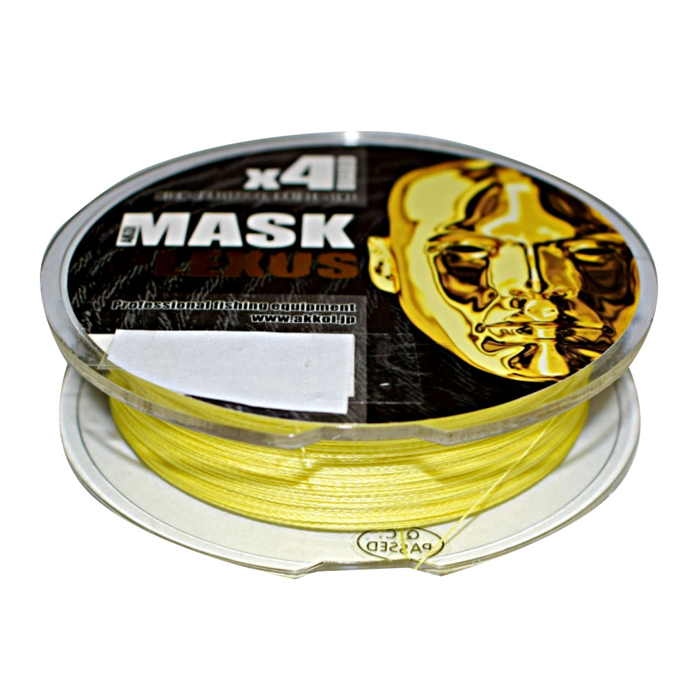 

Шнур Akkoi Mask Plexus 150m (yellow) d0,12mm, 00-00019694