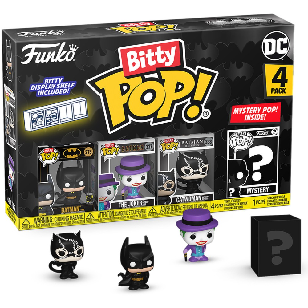 

Фигурка Funko Bitty POP! Batman 85th Batman;Joker;Catwoman;Mystery (1 of 4) 4PK 81127
