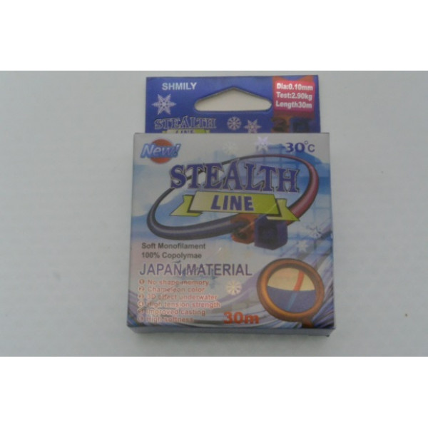 

Леска Shmily New Stealth line 0.10mm 30m 2,90kg -30°C, 00-00025624