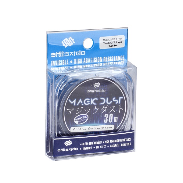 

Леска Shii Saido Magic Dust 30 м 0,091 мм 0,71 кг хамелеон, Прозрачный, Magic Dust