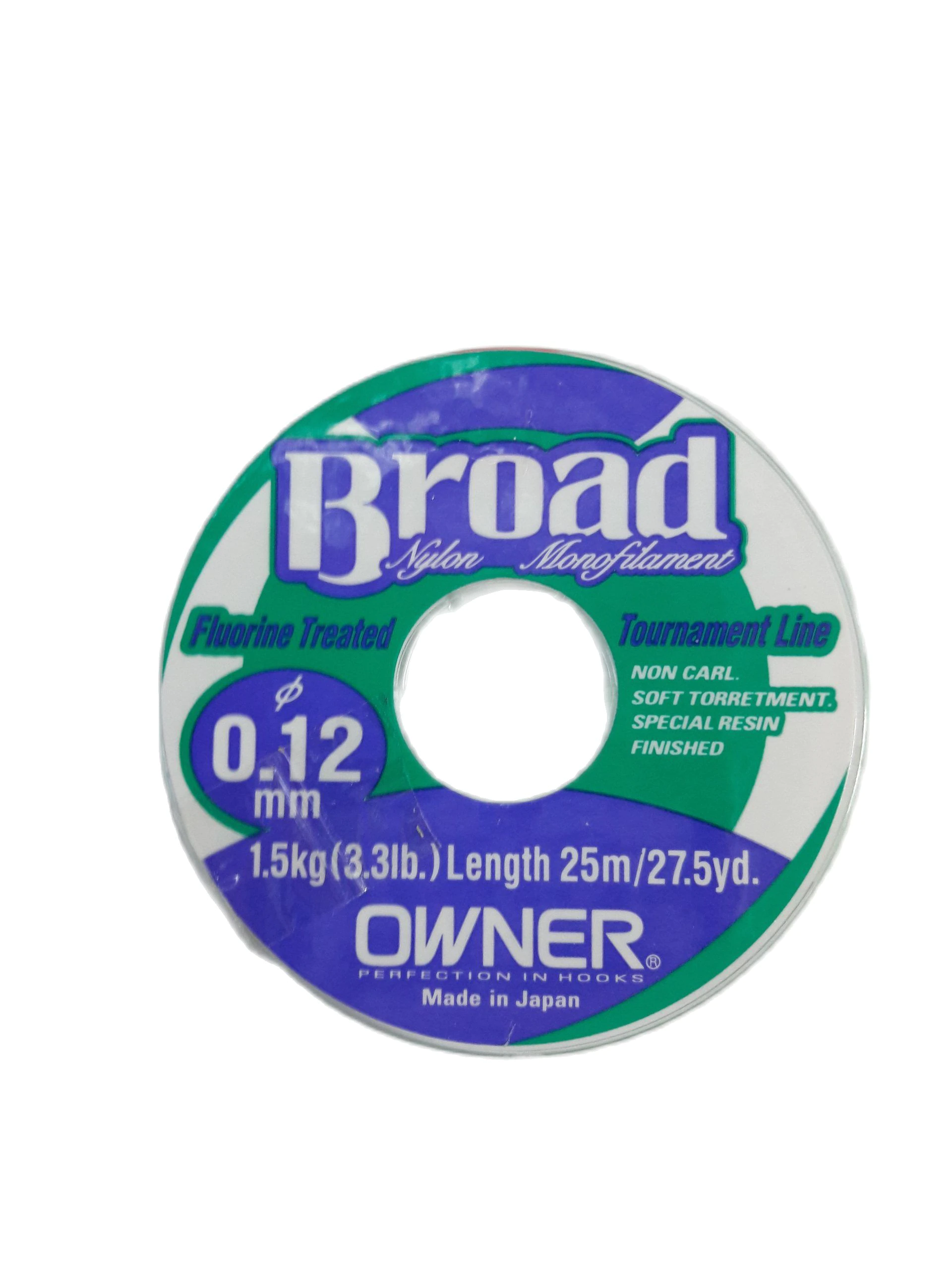 Леска Owner Broad 0.12мм 1.5кг 25м