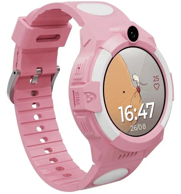 фото Смарт-часы aimoto sport 4g pink 9220102 кнопка жизни