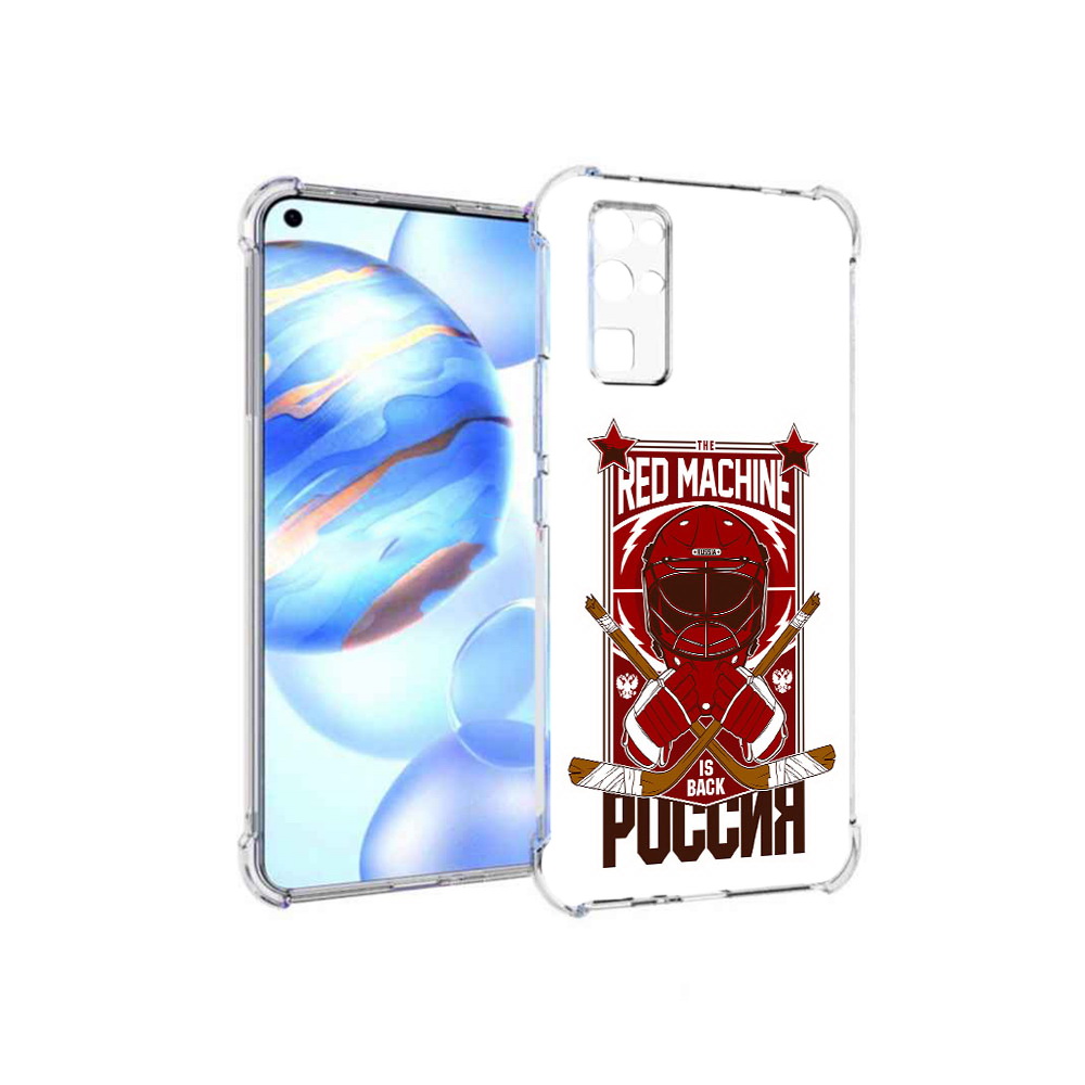 

Чехол MyPads Tocco для Honor 30 хоккей россия (PT147988.19.666), Прозрачный, Tocco