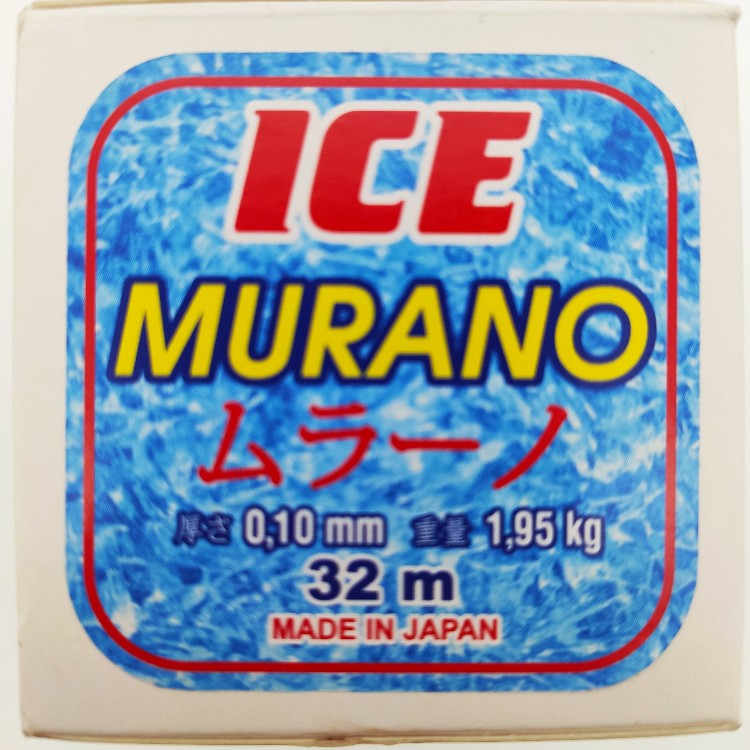 

Леска Murano ICE 0.10мм 1.95кг 32м, 00-00030608