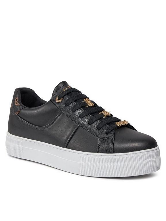 

Кеды женские Guess Giellla FLJGIE ELE12 черные 35 EU, Черный, Giellla FLJGIE ELE12