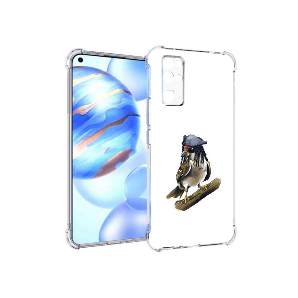 

Чехол MyPads Tocco для Honor 30 Джек воробей (PT147988.19.65), Прозрачный, Tocco