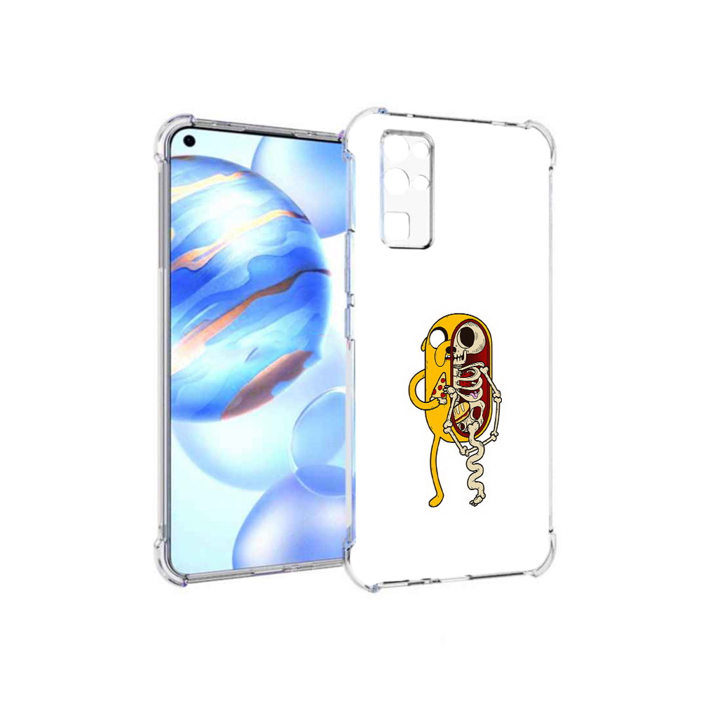 

Чехол MyPads Tocco для Honor 30 Джейк скелет (PT147988.19.64), Прозрачный, Tocco