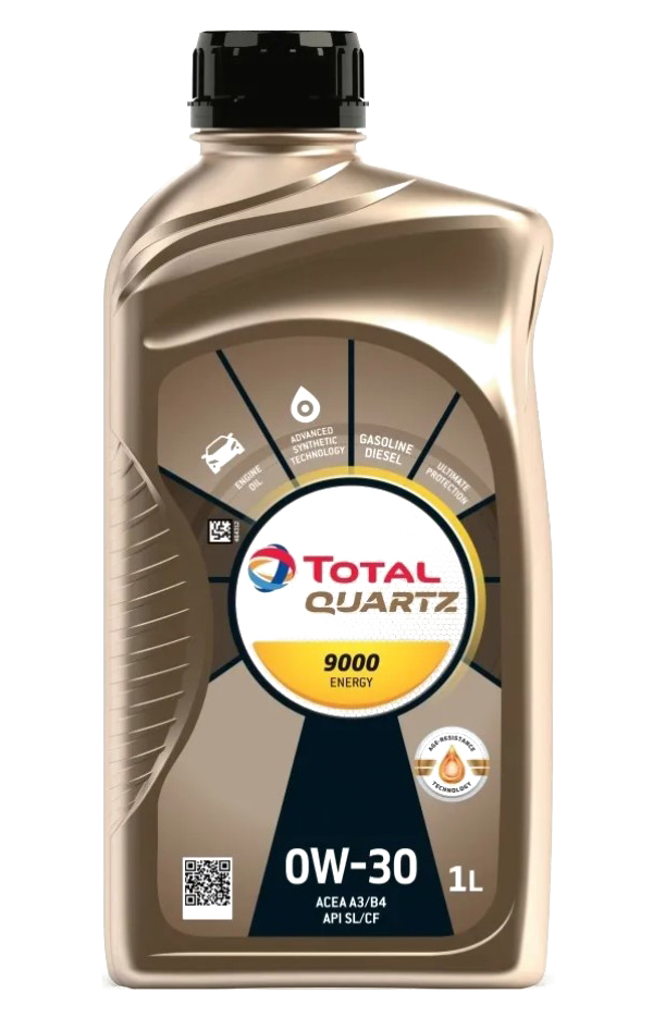

Моторное масло Total синтетическое Quartz 9000 Energy 0W30 1л