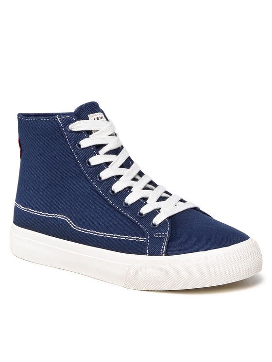

Кеды мужские Levi's 234196-634-17 синие 44 EU, Синий, 234196-634-17