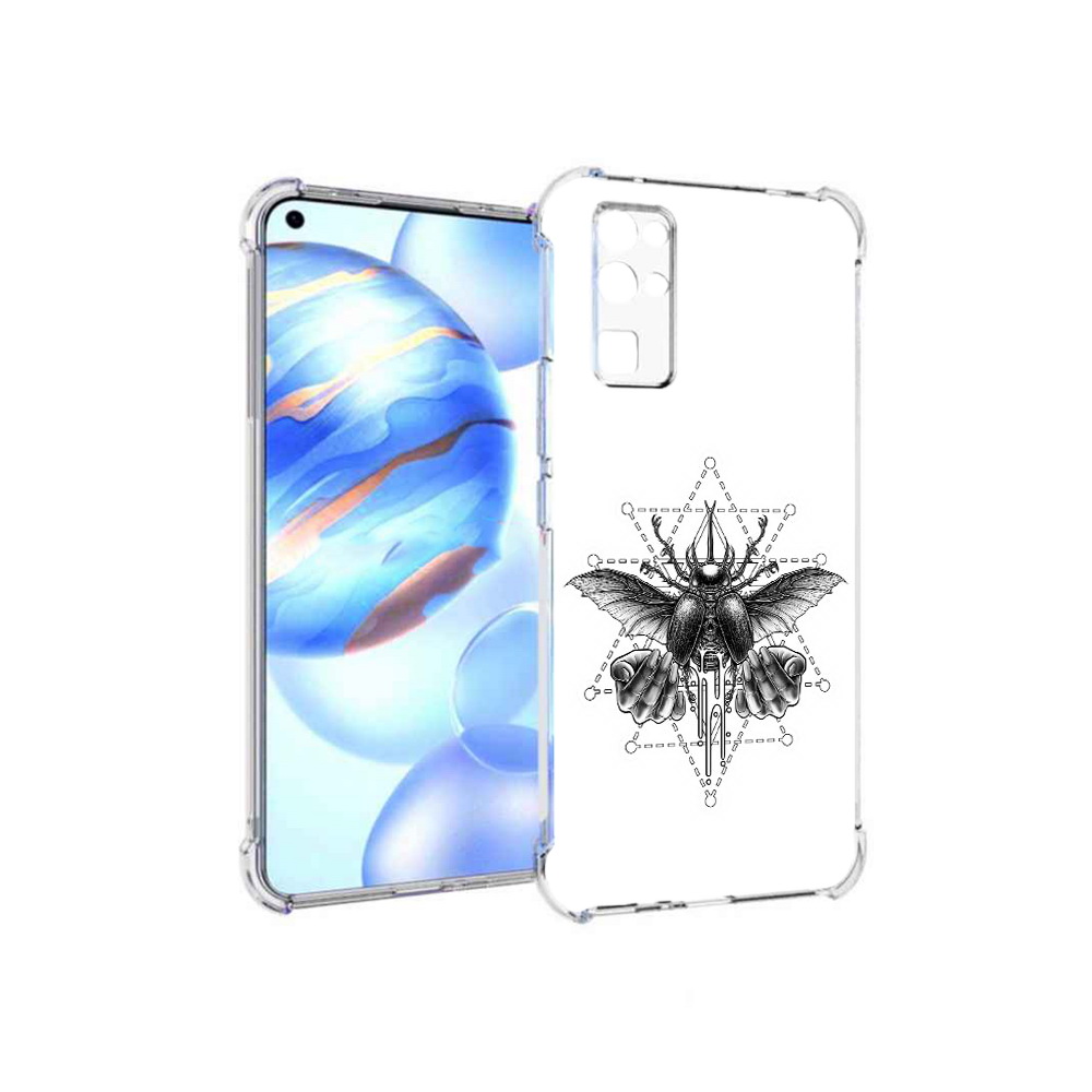 

Чехол MyPads Tocco для Honor 30 скарабей (PT147988.19.601), Прозрачный, Tocco