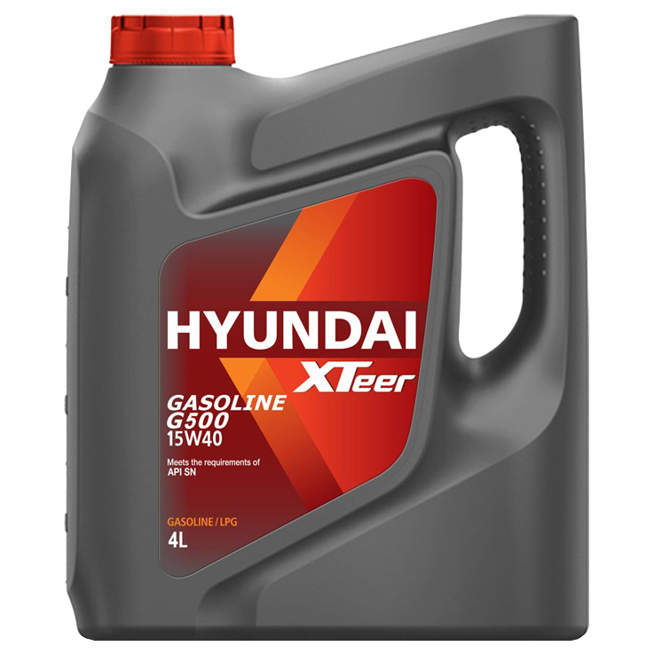 

Моторное масло HYUNDAI Xteer Gasoline G500 15W40 SL 4л