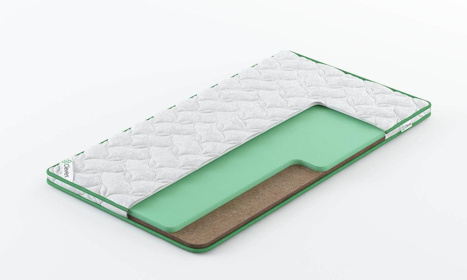 

Матрас Clever Baby Slim 95x210, Белый, Baby Slim