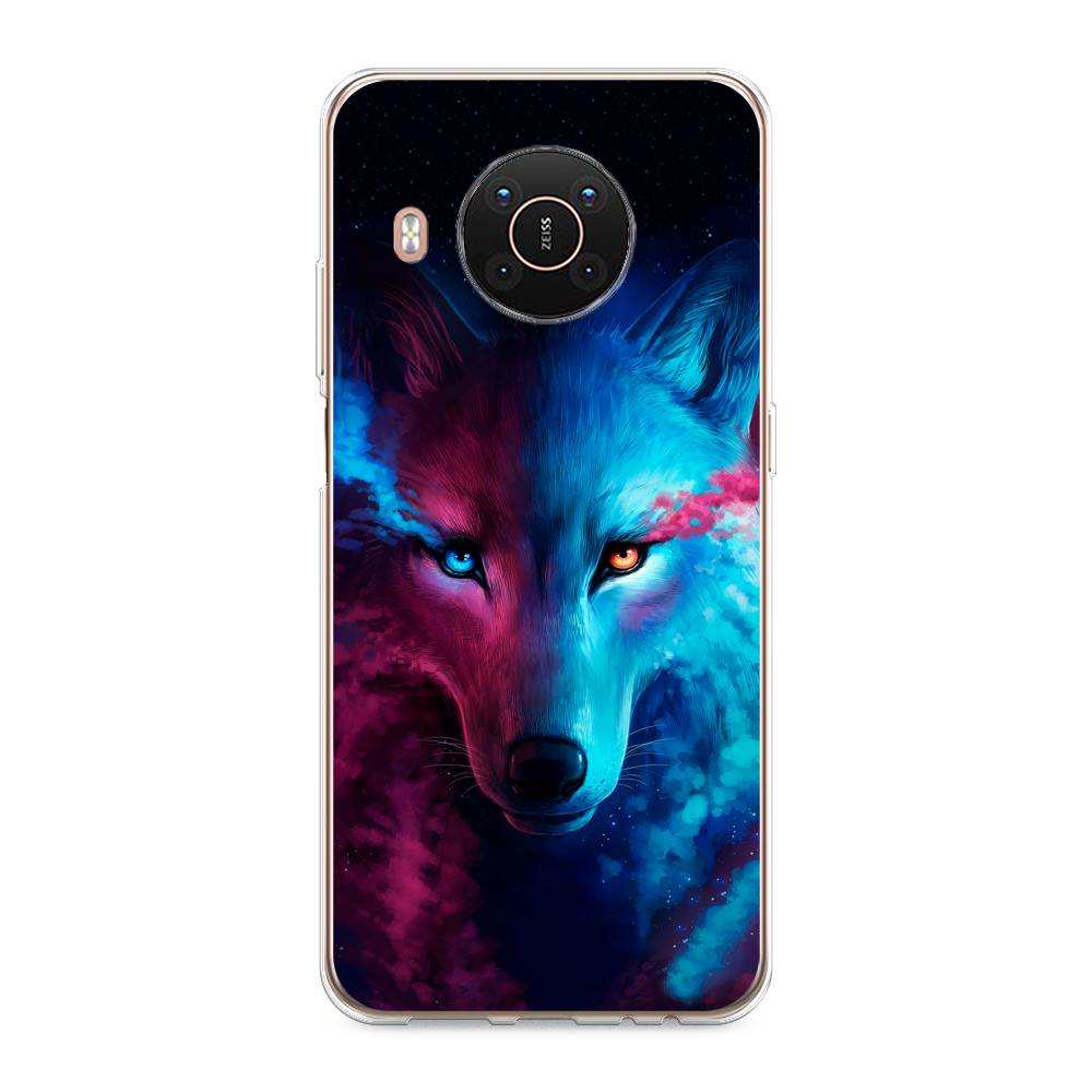 

Чехол Awog на Nokia X20 / Нокиа X20 "Волшебный волк", Черный;серый, 124250-1