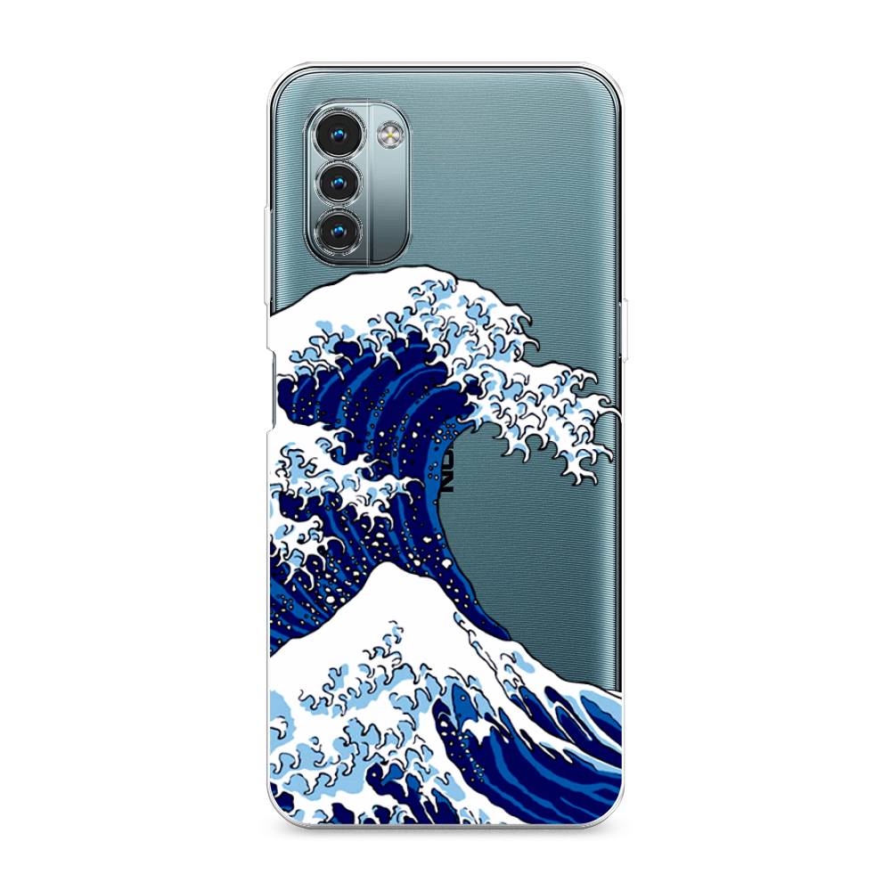 

Чехол Awog на Nokia G21 / Нокиа G21 "Волна в Канагаве", Разноцветный, 125050-4