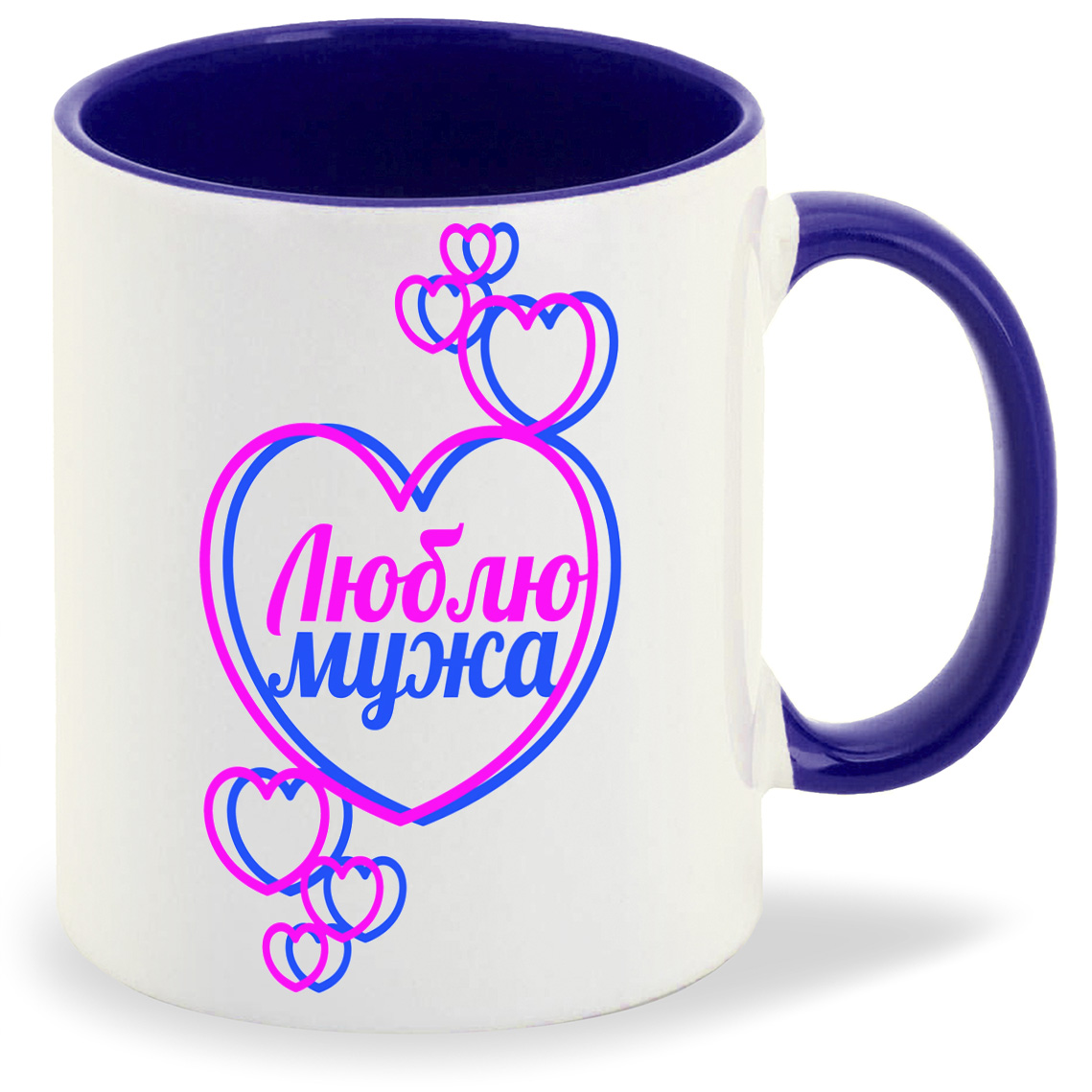 

Кружка CoolPodarok Люблю мужа, Люблю мужа