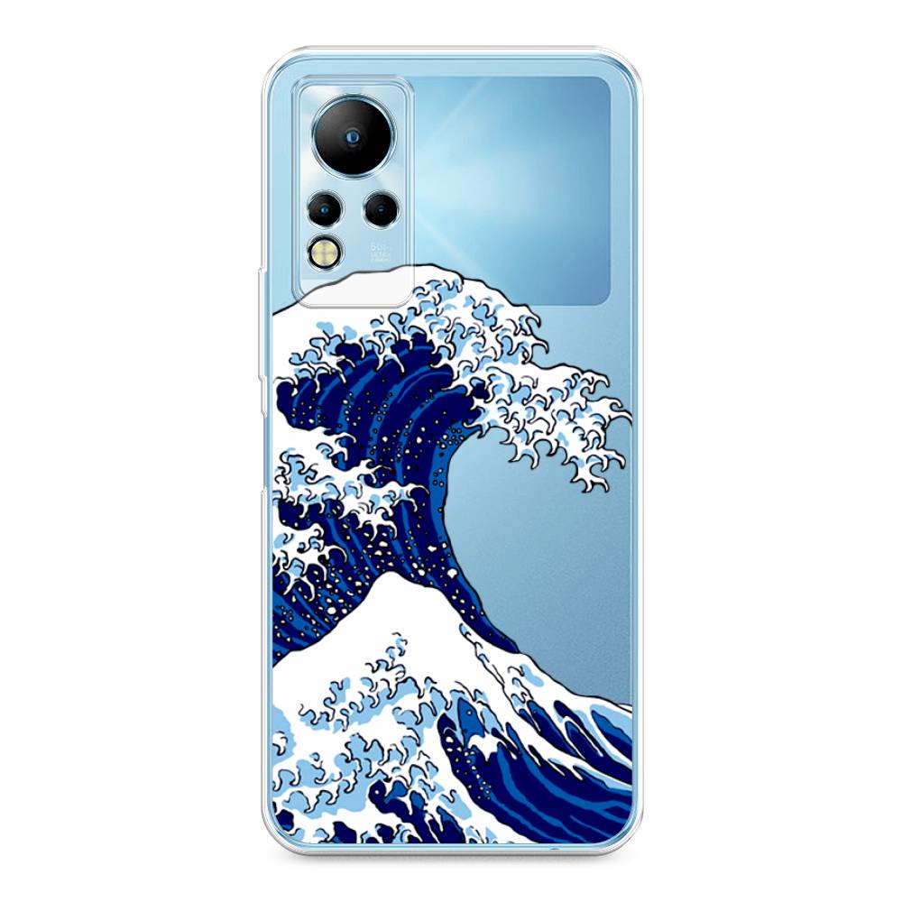 

Чехол Awog на Infinix Note 12 G88 "Волна в Канагаве", Разноцветный, 3101850-4