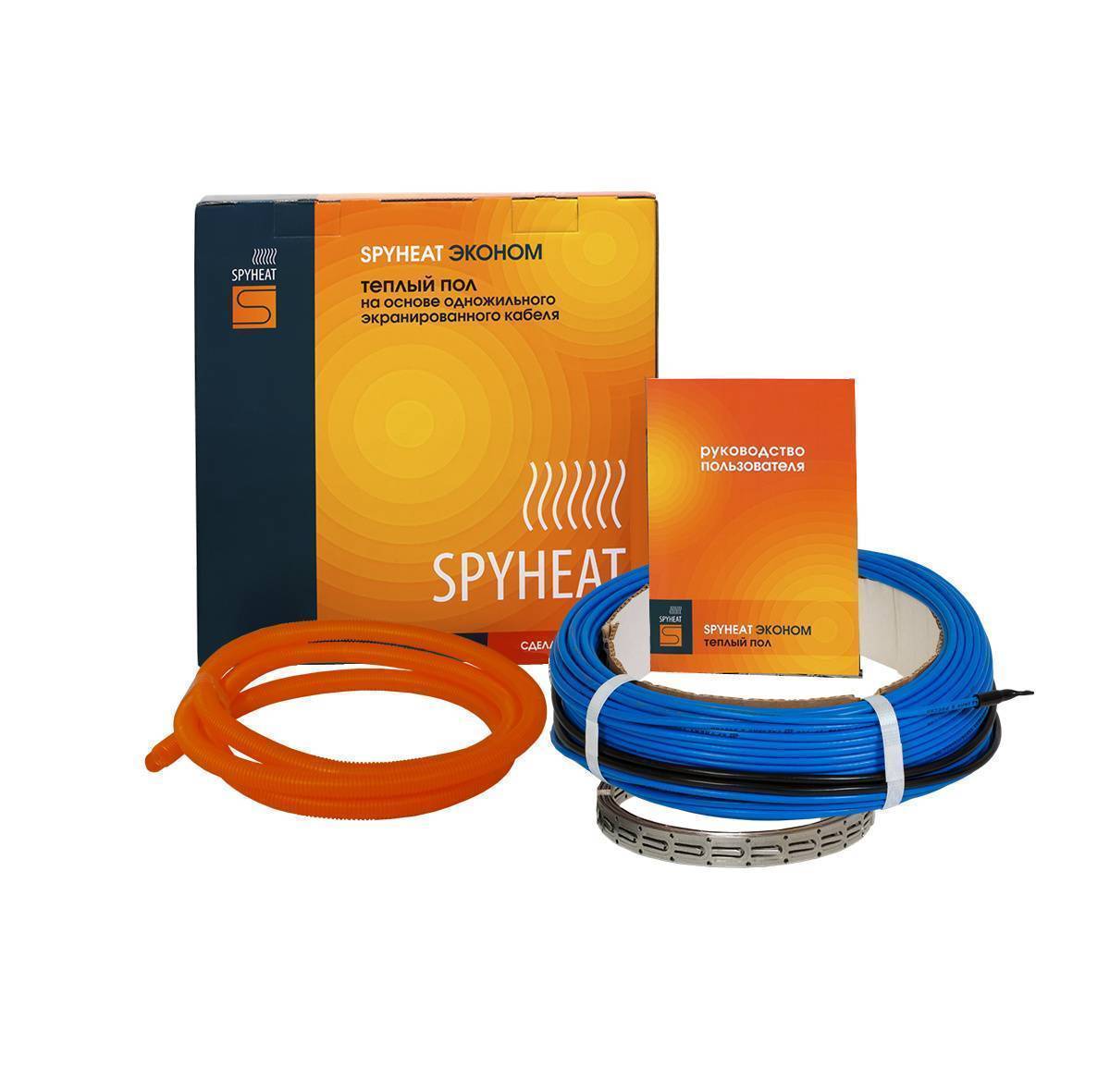 

SPYHEAT Одножильный тёплый пол 6,8-14,0м2 SPYHEAT Эконом мощностью 1500Вт, Одножильный тёплый пол 6,8-14,0м2 SPYHEAT Эконом мощностью 1500Вт