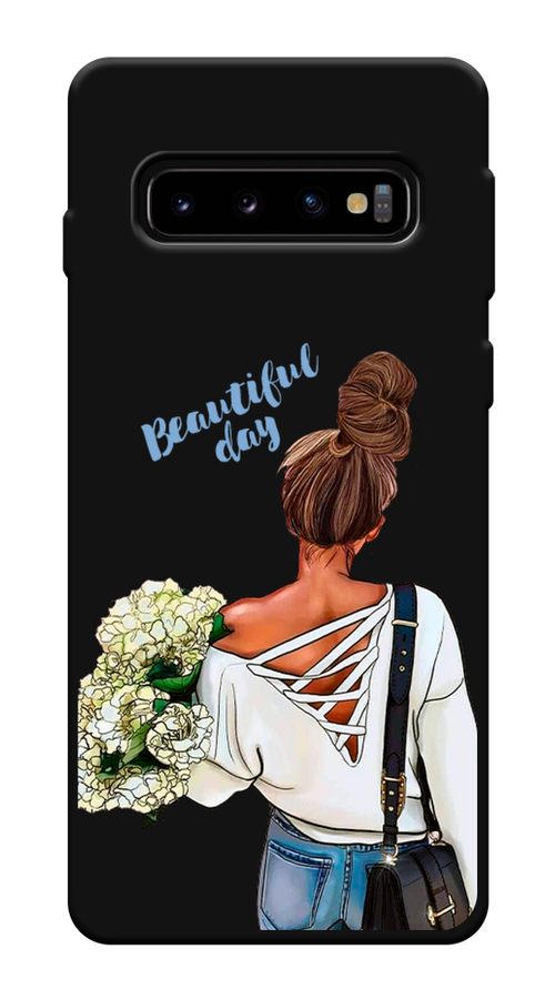 

Чехол Awog на Samsung Galaxy S10 Plus "Beautiful day vector", Разноцветный, 27152-1