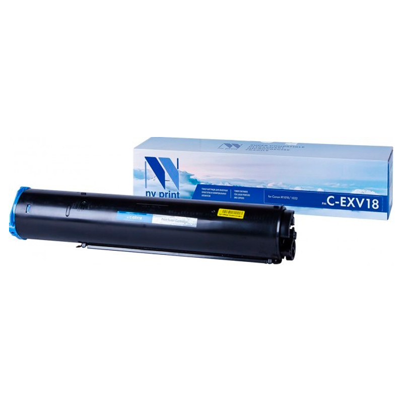 

Тонер-туба для лазерного принтера NV Print C-EXV18 (C-EXV18) черный, совместимый, C-EXV18