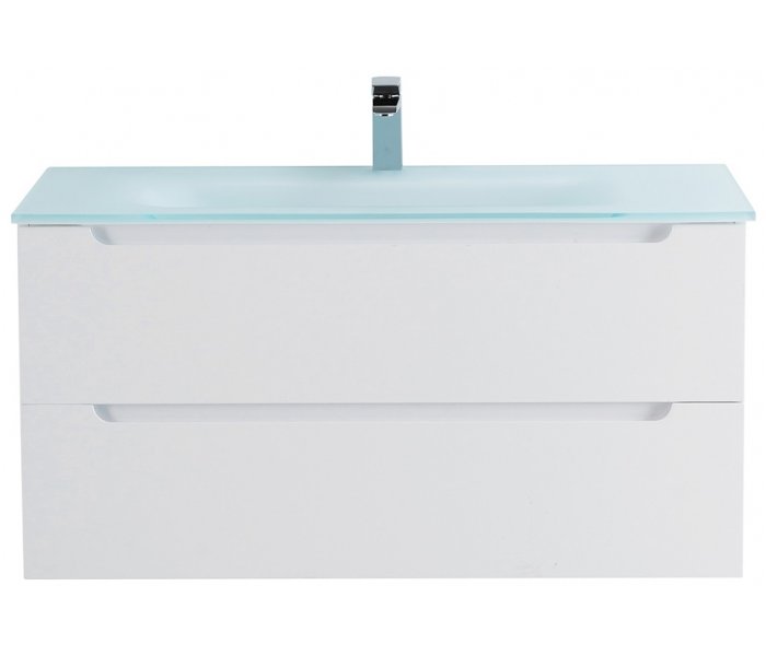 

Тумба с раковиной BelBagno Etna 100-BB1010/465-LV-VTR-BO Bianco Opaco, Белый, Etna
