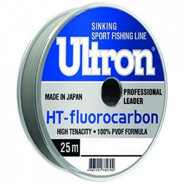 Леска Momoi Ultron Fluorocarbon 0.12 мм. 1,4 кг. 25 м.