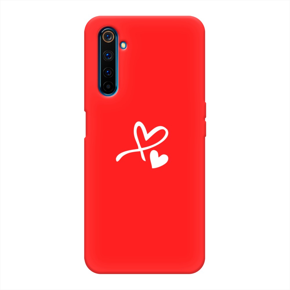 

Чехол Awog на Realme 6 Pro "Сердечко минимализм", Разноцветный, 252853-1