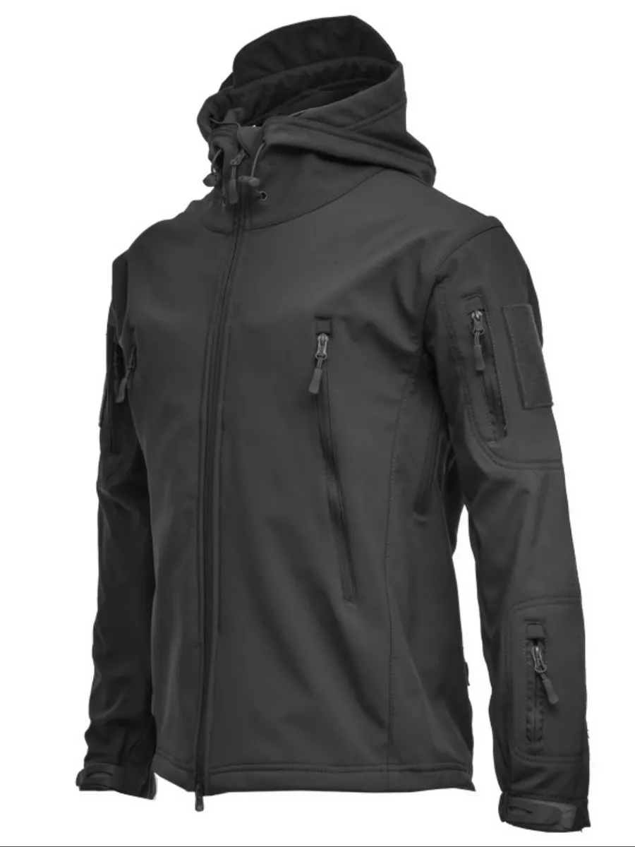 

Ветровка мужская NoBrand vetr черная 3XL, Черный, vetr