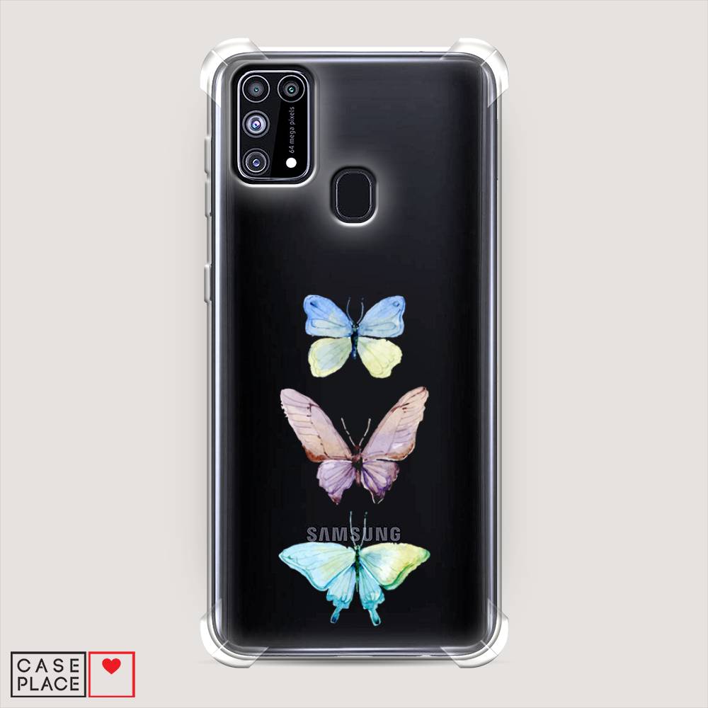 

Чехол Awog на Samsung Galaxy M31 / Самсунг M31 "Акварельные бабочки", Разноцветный, 2100751-1