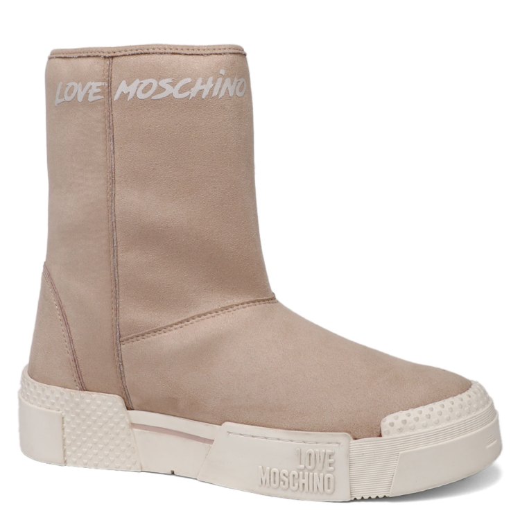 Угги женские Love Moschino JA15785H бежевые 35 EU