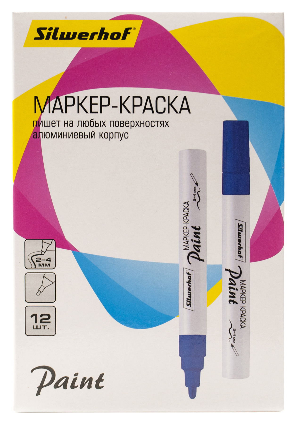 

Маркер лаковый Silwerhof Paint синий