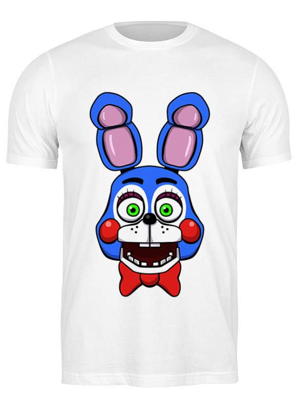 

Футболка мужская Printio Toy bonnie (пять ночей у фредди) белая S, Белый, Toy bonnie (пять ночей у фредди)