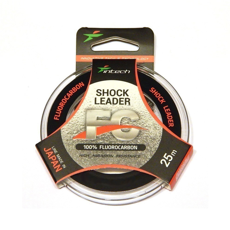 

Леска Intech флюрокарбон FC Shock Leader 25м 0,218мм 3,1 кг 6,8лб, 00-00011004